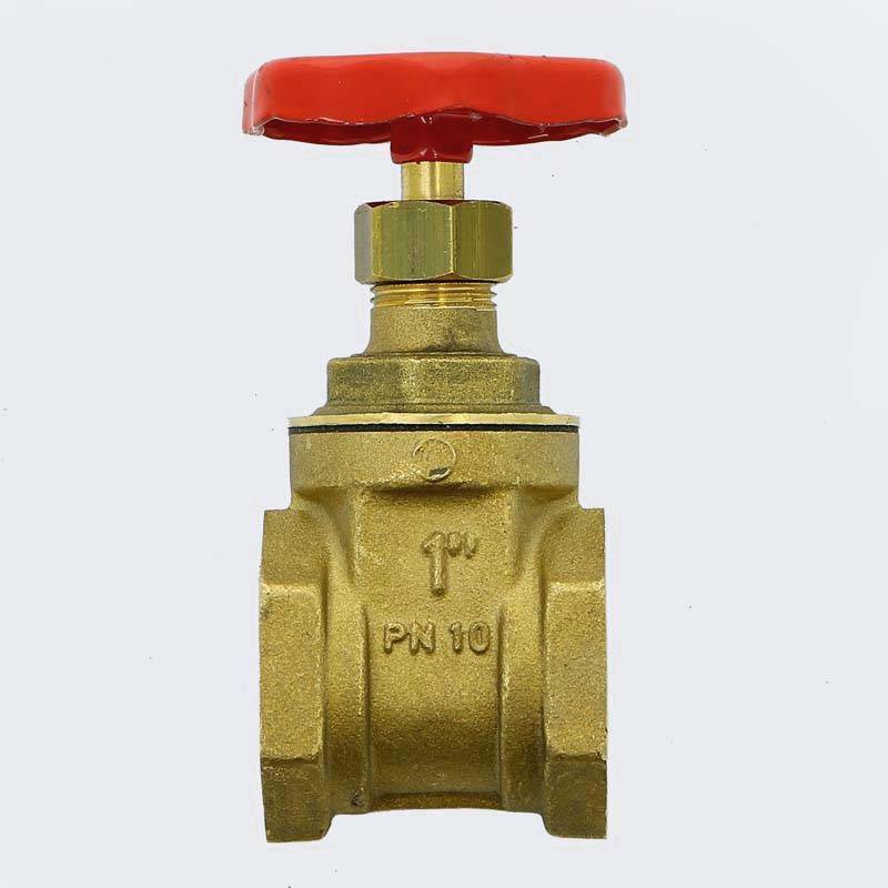 Задвижка клиновая латунная Uni-Fitt 1 ВВ PN10 140G4000