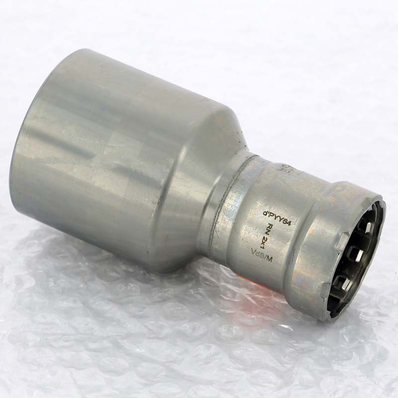 Муфта-вставка пресс Viega Megapress 2x1 оцинкованная сталь 695514