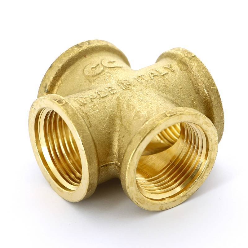 Крестовина латунная Uni-Fitt 1 ВР 619G4444