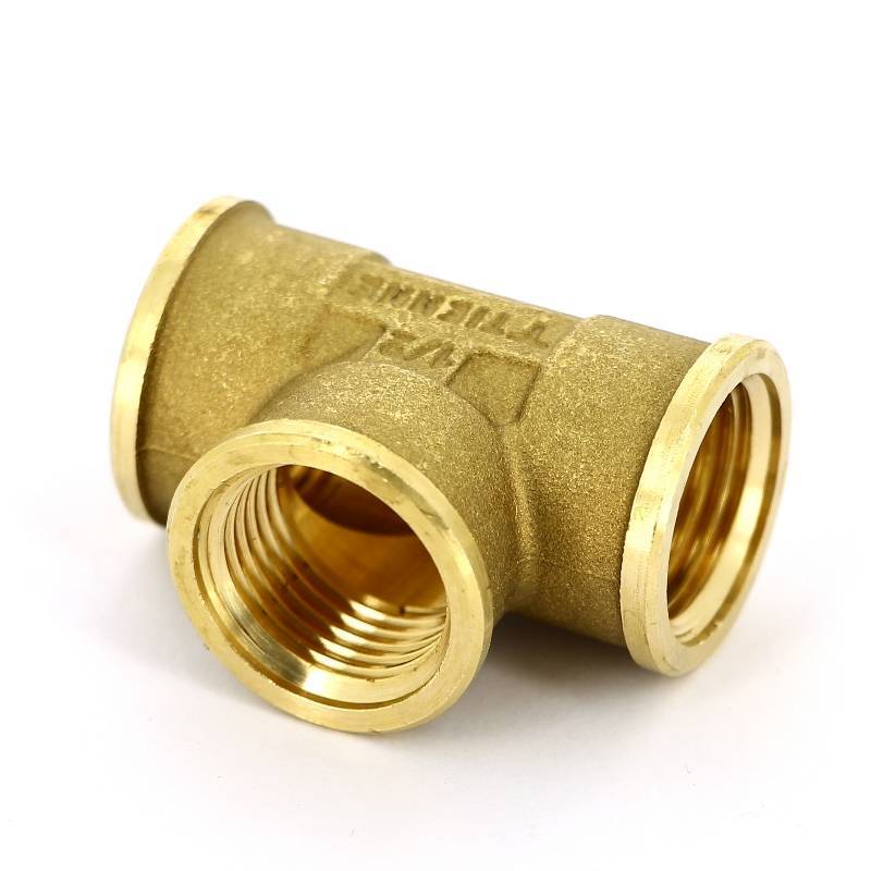 Тройник латунный Tiemme 1/2 ВР 1500003