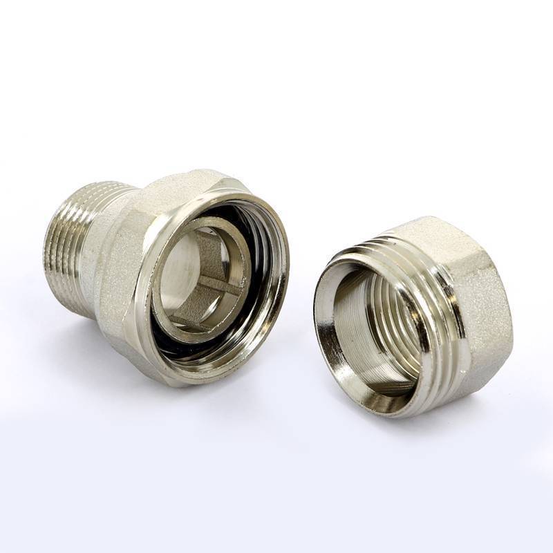 Разъемное соединение НВ Uni-Fitt прямое никелированное с O-ring 3/4 650N3000