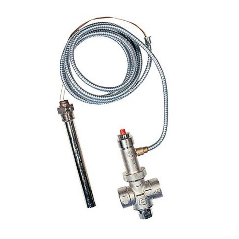 Клапан предохранительный Watts STS20 с погружной гильзой 3/4 10 бар капилляр 1300 мм 10004842