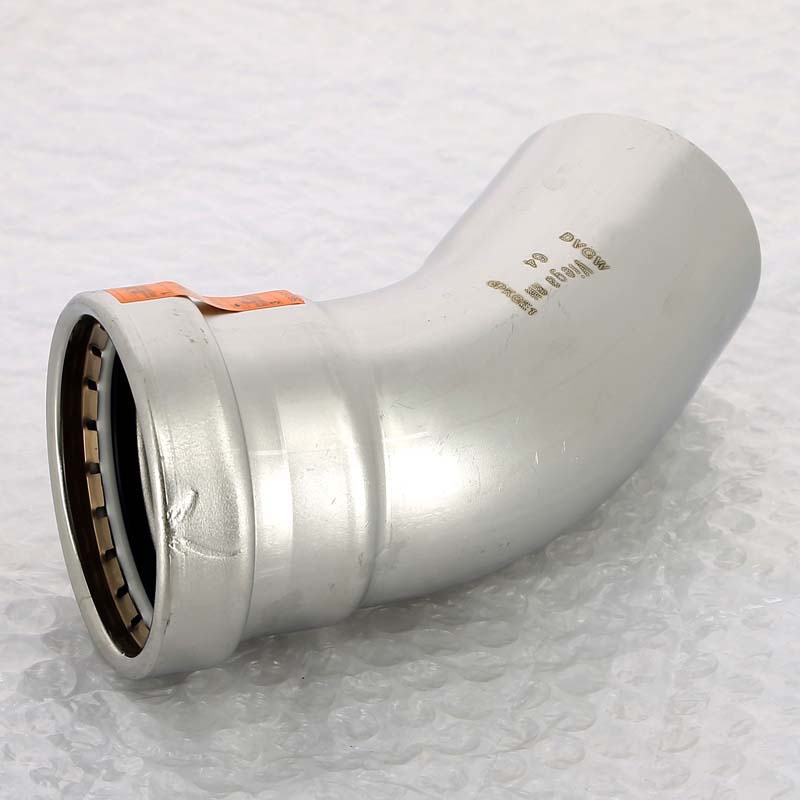 Угол-вставка пресс 45° Viega Sanpress Inox XL 64 мм 578015