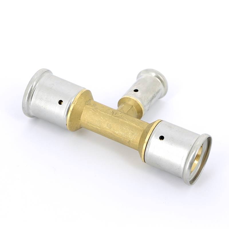 Тройник пресс HENCO 26х16х26 мм 10P-261626