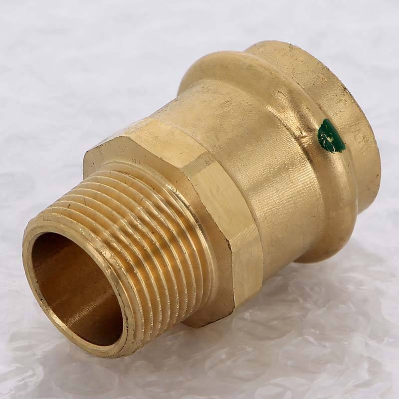 Муфта переходная пресс-Н Viega Sanpress бронза 28x1 106508