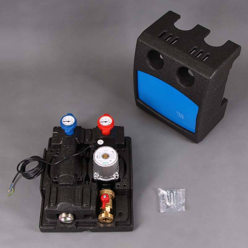 Насосный модуль Watts PAS25-KH высокотемпературный с насосом Wilo RS 25/6-3 10026637