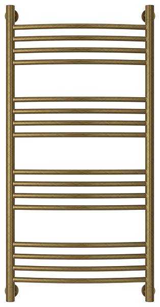 Полотенцесушитель водяной Сунержа Богема+ 500x1000 мм выпуклый состаренная бронза 05-0221-1050