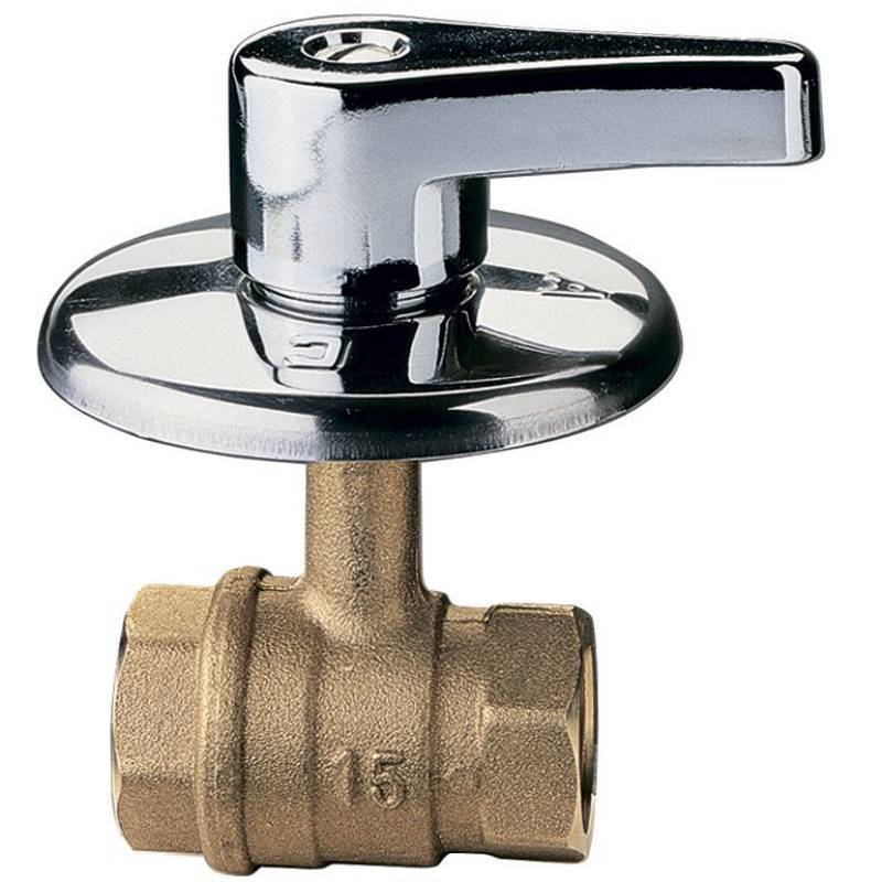 Кран шаровой Itap 138 под штукатурку ВВ 1/2 маховик 138 1/2