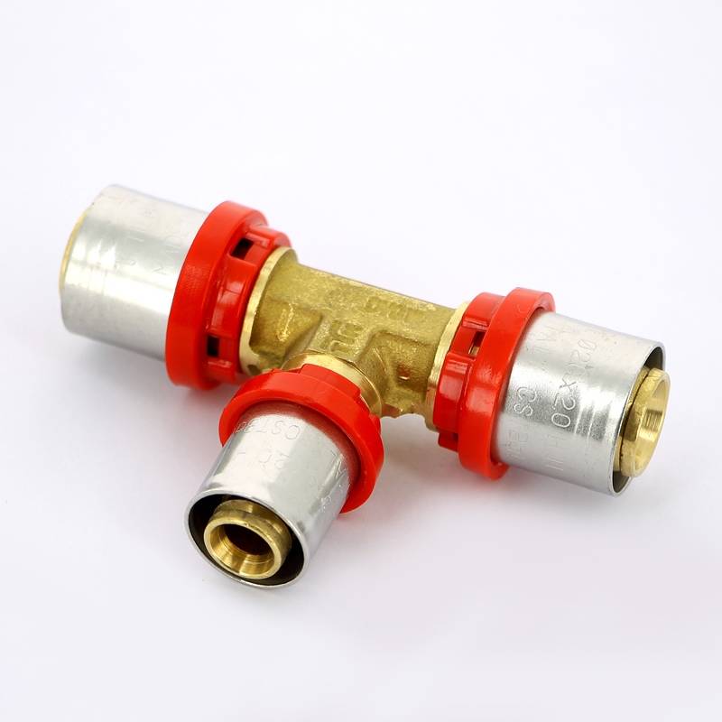 Тройник пресс Tiemme 20х16х20 мм 1650008