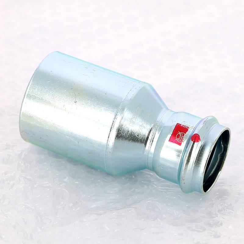 Муфта-вставка пресс из оцинкованной стали Viega Prestabo 54х35 мм 642792