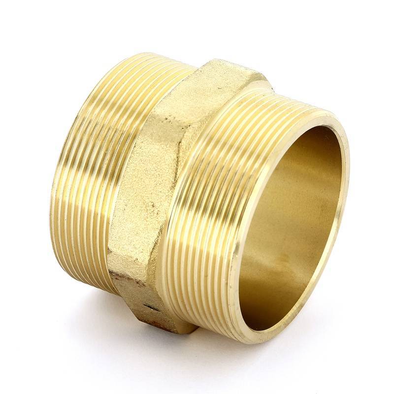 Ниппель редукционный Uni-Fitt 2x1 1/2 латунный 600G7600