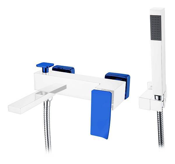 Смеситель для ванны Boheme Q настенный хром 143-CRUV.2