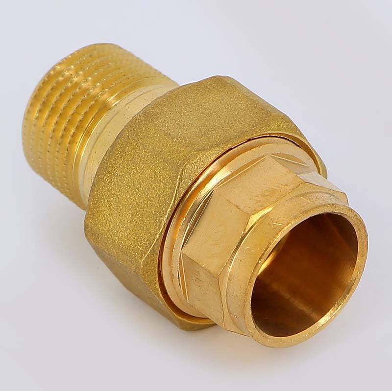 Разъемное соединение Viega 94341G пайка — наружная резьба с коническим уплотнением 18х1/2 109042