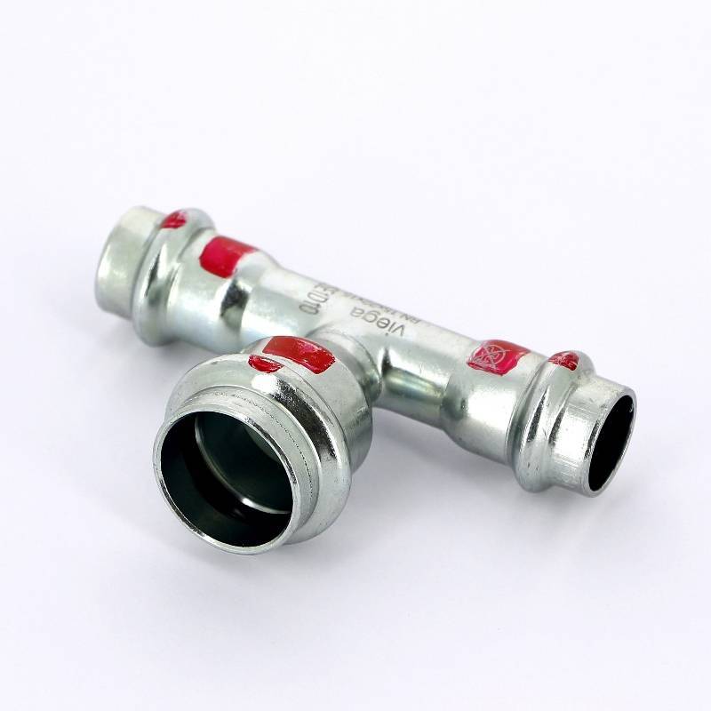 Тройник пресс Prestabo Viega 15x22x15 мм 558857