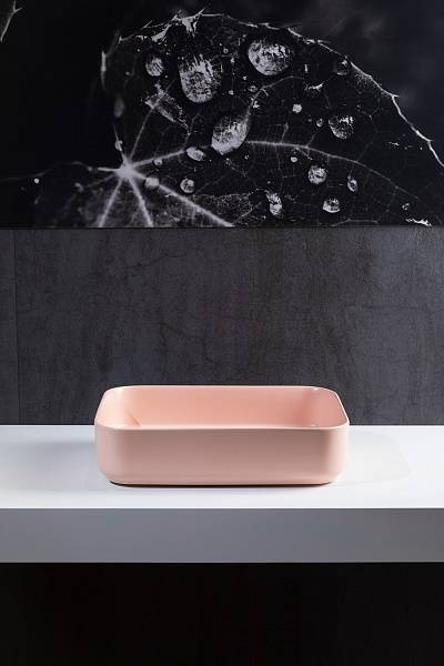 Раковина Allen Brau Fantasy 50 см розовая 4.11021.SM