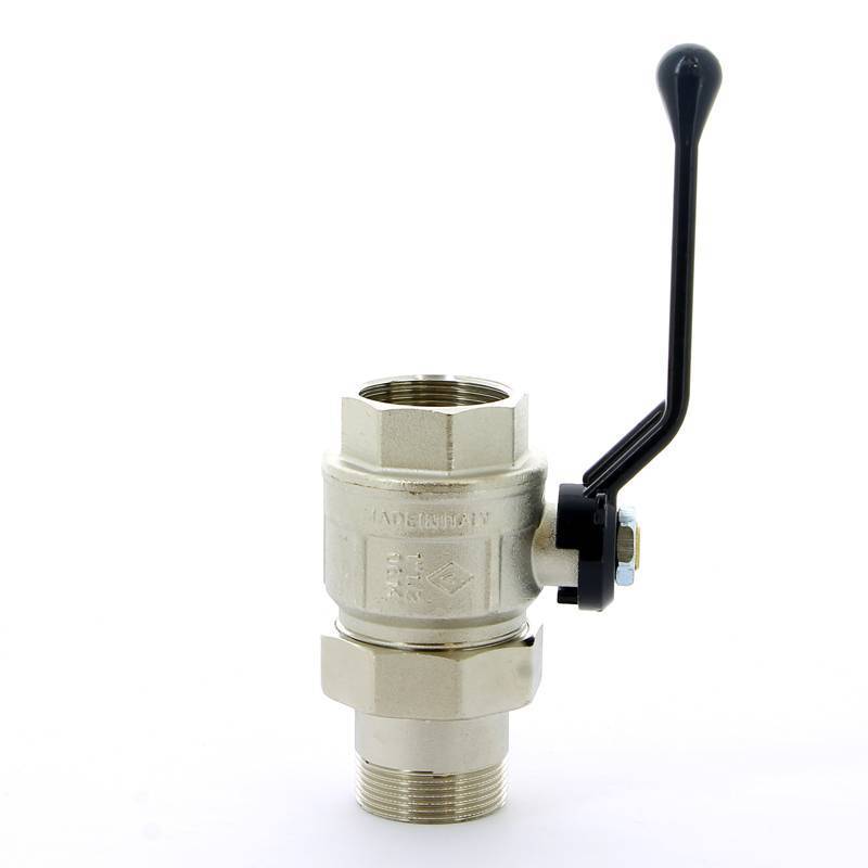 Кран шаровой Bugatti New Jersey 1 1/2 НВ с разъемным соединением рычаг 09200007