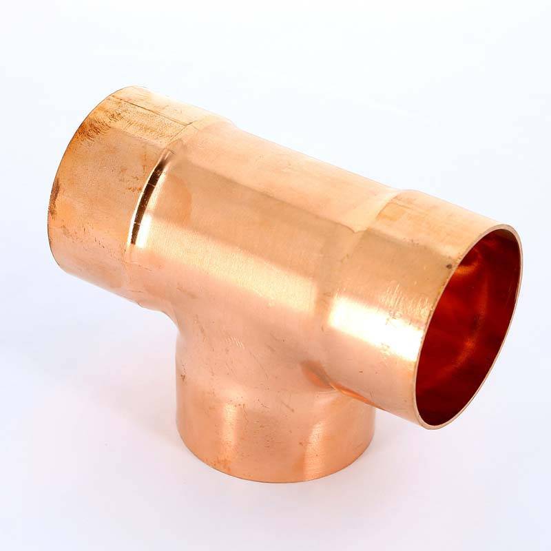 Тройник медный под пайку Viega 76.1 мм 135911