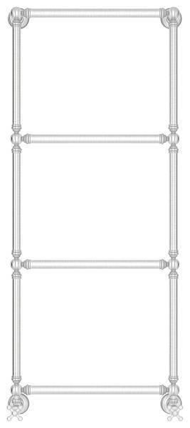 Полотенцесушитель водяной Сунержа Ренессанс 500x1260 мм сатин 071-0280-1250