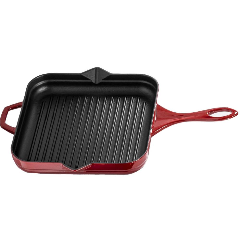 Сковорода-гриль квадратная Hascevher GTV 2828 Red 28х28 см A855528