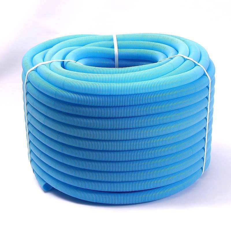 Труба гофрированная Uni-Fitt синяя 35 мм для труб 26 мм бухта 50 м 583B3505