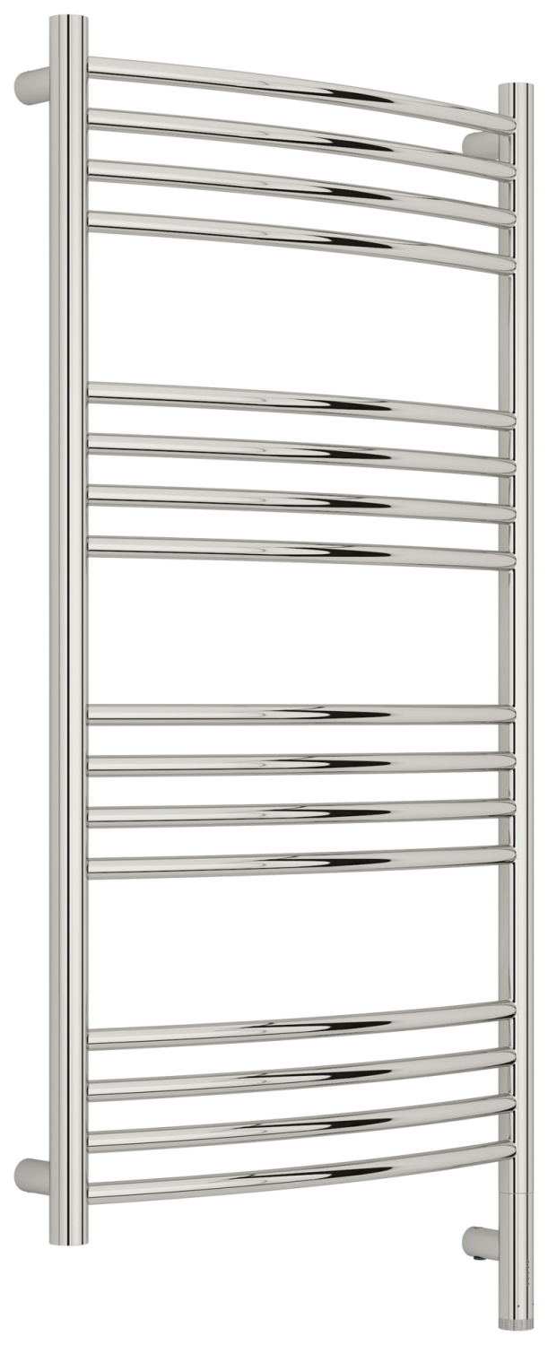 Полотенцесушитель электрический Сунержа Богема 3.1 выгнутая 500х1000 мм правое подключение без покрытия 00-6003-1050