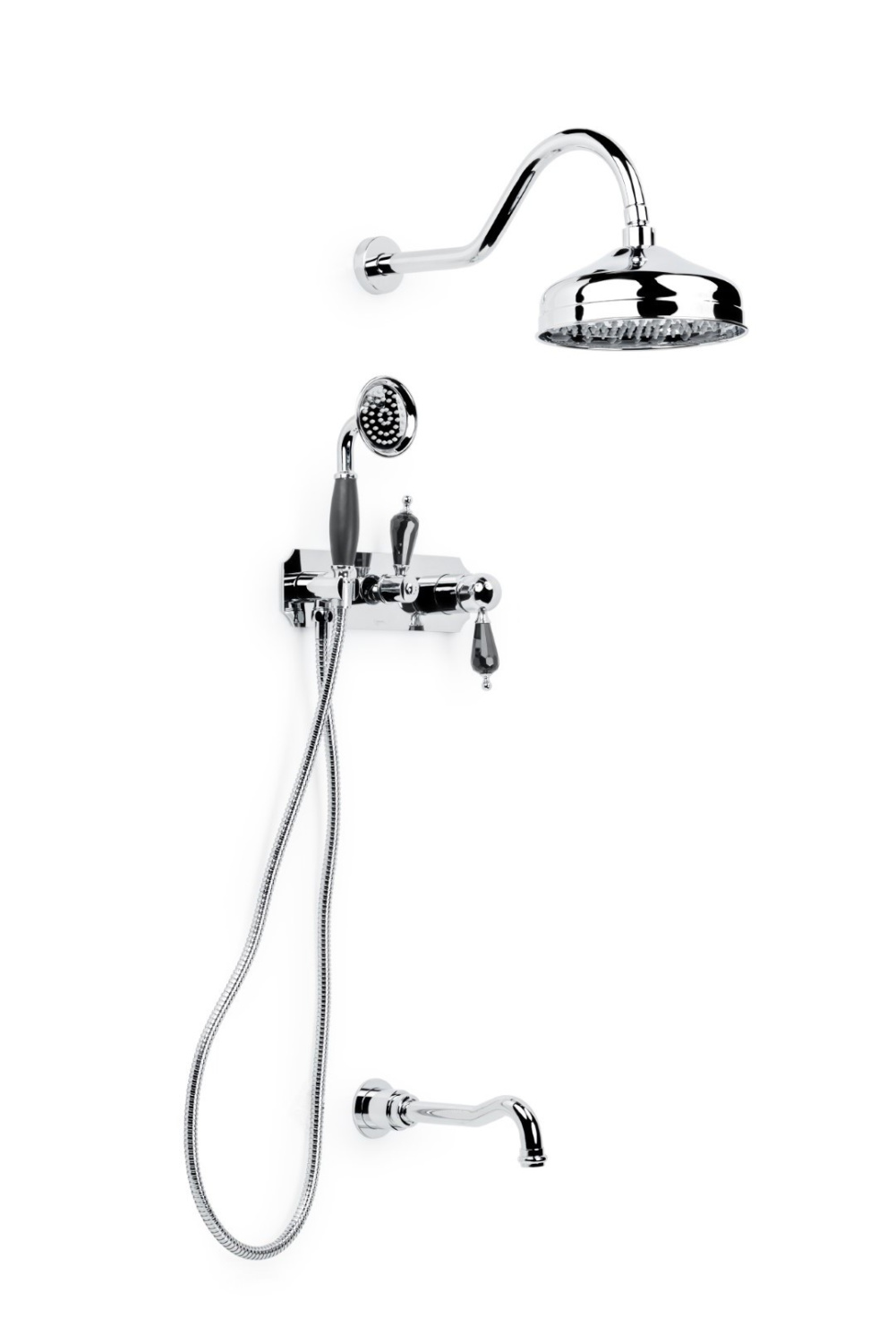 Душевой комплект Boheme Tradizionale встраиваемый хром 268-BSW