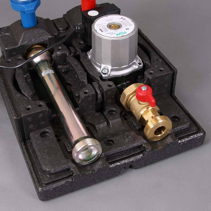 Насосный модуль Watts PAS25-KH высокотемпературный с насосом Wilo RS 25/6-3 10026637