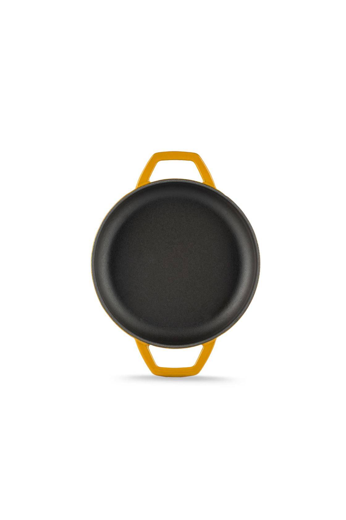 Сковорода с двумя ручками Hascevher KTV 19 см Yellow A622519