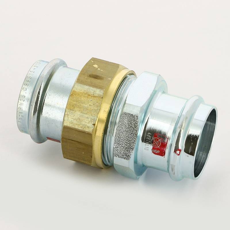 Муфта разъёмная пресс Viega Prestabo оцинкованная сталь 35 мм 559342