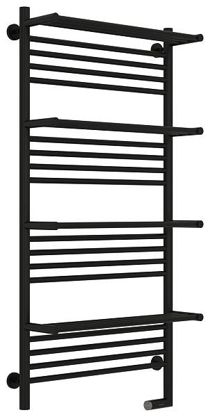 Полотенцесушитель электрический Сунержа Богема 2.0 600x1200 мм правый матовый черный 31-5209-1260