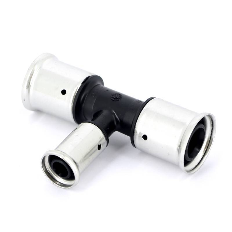 Тройник пресс HENCO PVDF 26х16х26 мм 10PK-261626