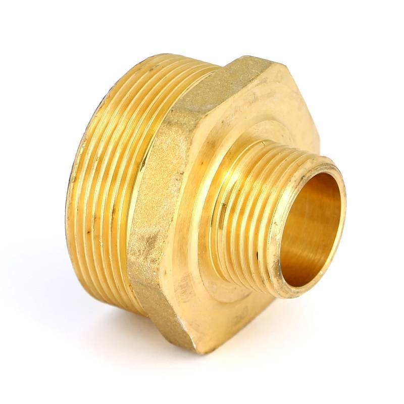 Ниппель редукционный Uni-Fitt 2x1 латунный 600G7400
