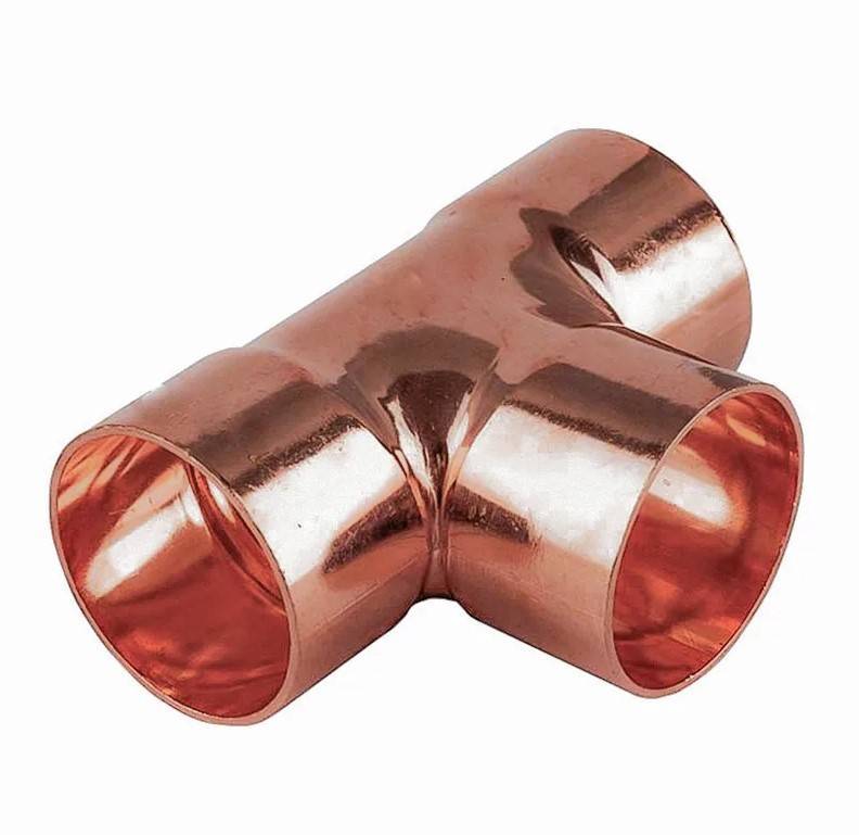 Тройник медный Sanha 5000 1/2 (12.7 мм) под пайку НС-1435409