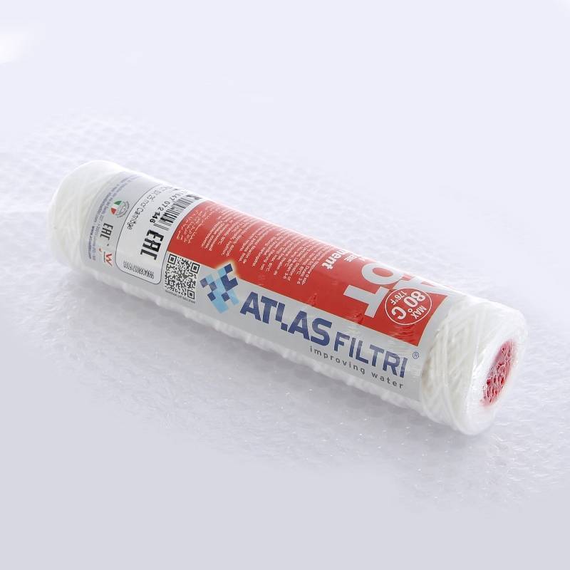 Картридж для горячей воды Atlas Filtri FA 10 HOT SX 25 мкм полипропиленовая нить RE5385111
