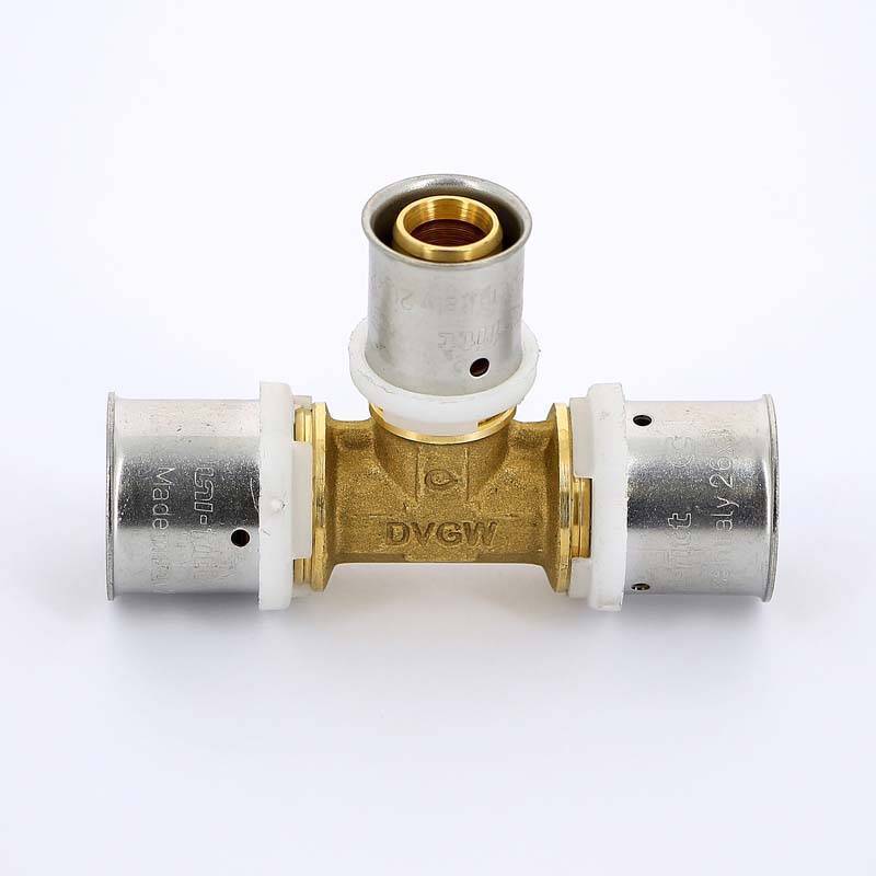 Тройник пресс Uni-Fitt 26х20х26 мм 706G8780