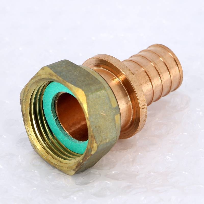 Муфта с накидной гайкой Rehau Rautitan RX+ 25х1 бронза 456340