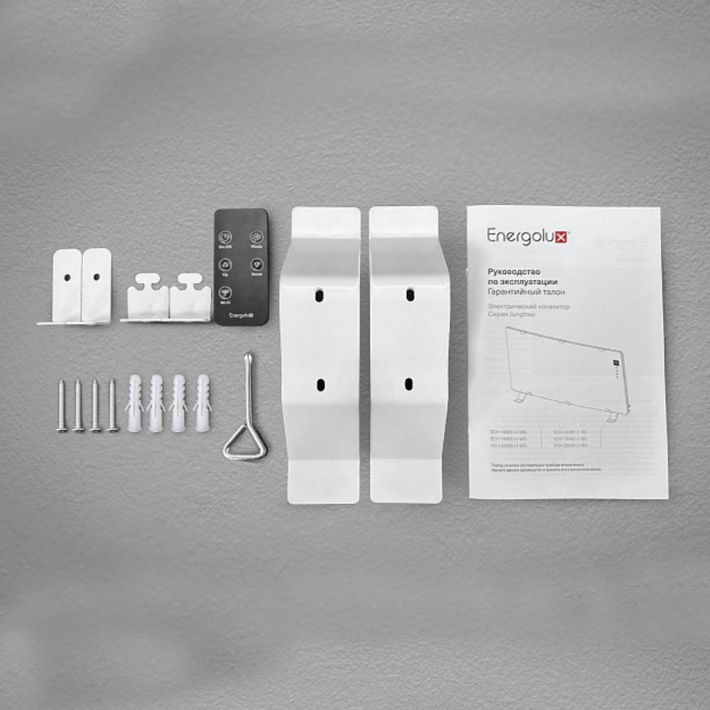 Конвектор электрический Energolux Jungfrau Вт черный ECH-E-J1-BG