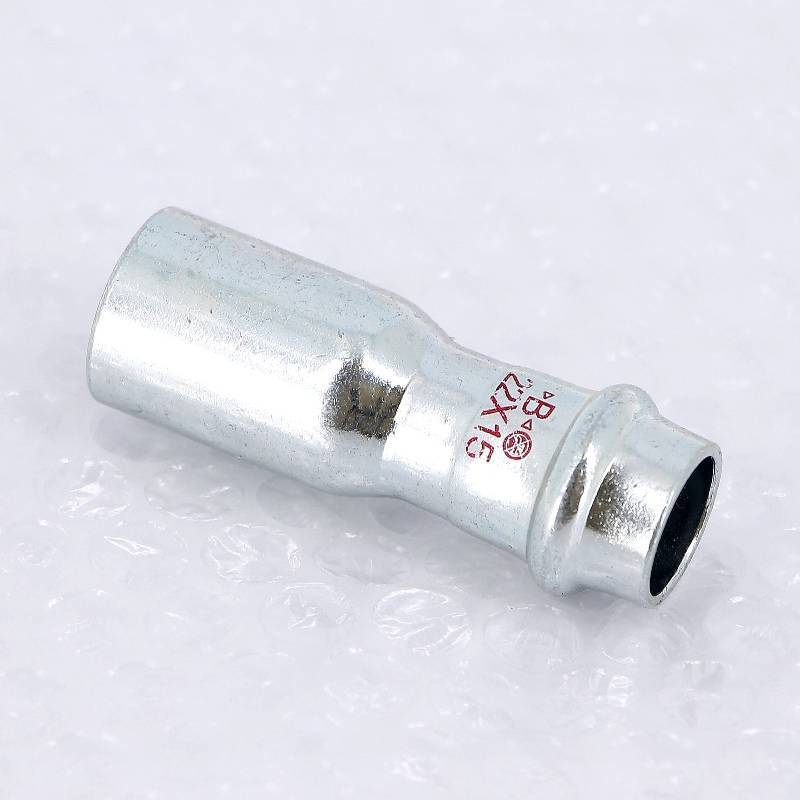 Муфта-вставка пресс IBP >B< Press Carbon 22х15 мм оцинкованная сталь PC5243 0221500