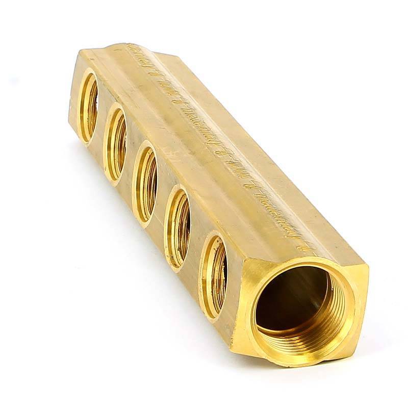 Коллектор магистральный Tiemme 3/4х1/2 5 выходов ВВ 36 мм 1970038