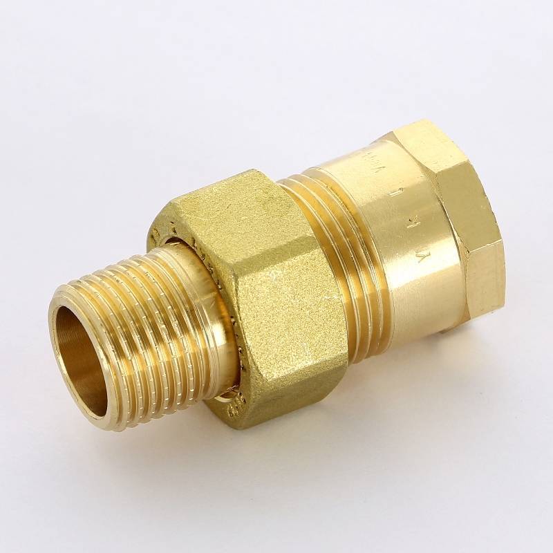 Разъемное соединение Viega бронза НВ 1/2 с коническим уплотнением 447007