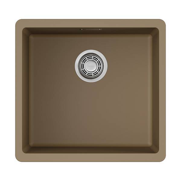 Кухонная мойка Omoikiri Kata 44-U-CA Artgranit 44x42 см карамель 4993399