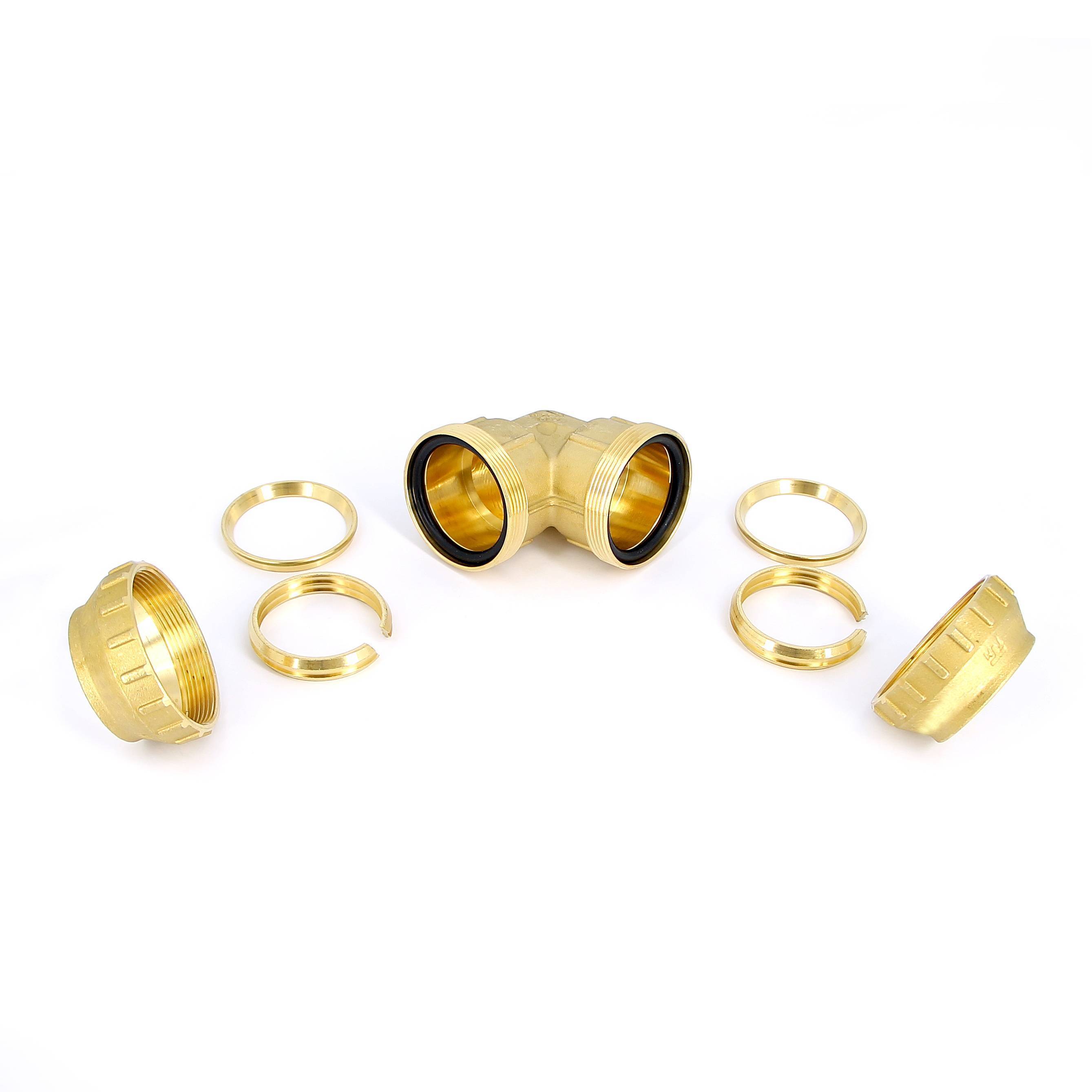 Угол обжимной Tiemme 20х20 мм для ПНД труб 3400037