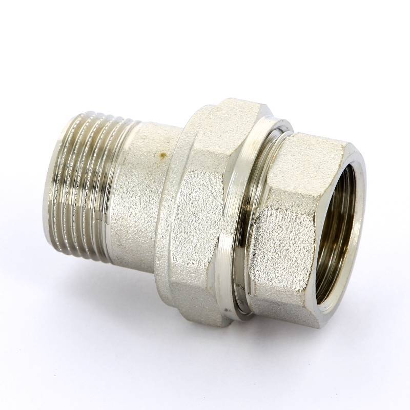 Разъемное соединение НВ Uni-Fitt прямое никелированное с O-ring 3/4 650N3000