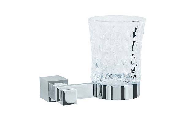 Стакан для зубных щеток Boheme Venturo настенный хром 10304