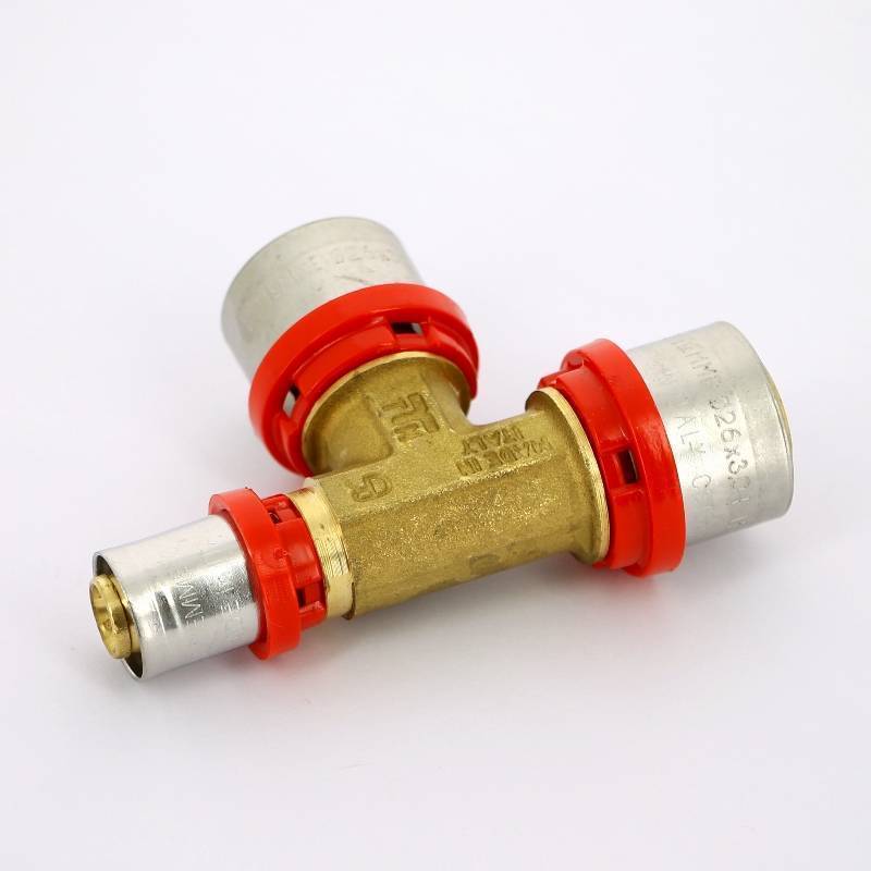 Тройник пресс Tiemme 26х26х16 мм 1650127