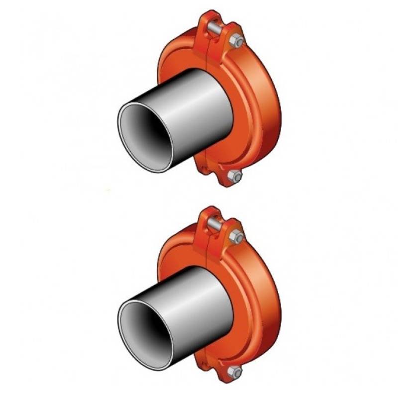 Комплект муфт Meibes Victaulic под сварку Ду 50 (2 шт) M66259.372