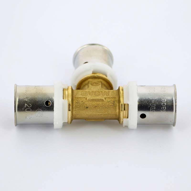 Тройник пресс Uni-Fitt 20 мм 706G7770