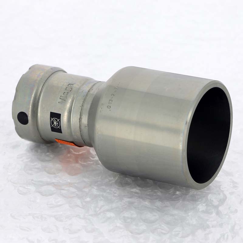 Муфта-вставка пресс Viega Megapress 2x1 оцинкованная сталь 695514