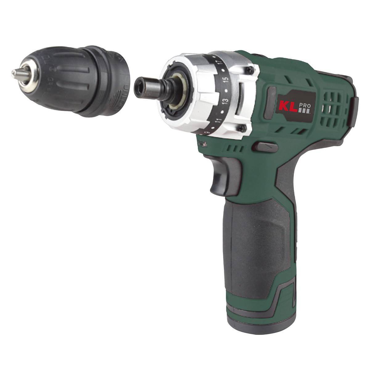 Аккумуляторная дрель-шуруповерт KLPRO KLNMS 12 В 2.0 Ач Li-ion KLNMS