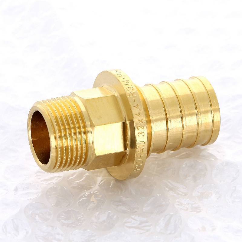 Муфта надвижная REHAU Rautitan RX 32х3/4 с наружной резьбой бронза 13660591001